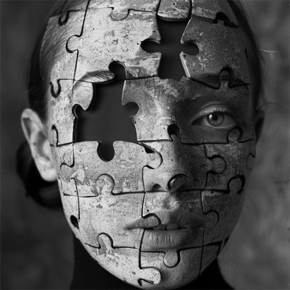 Woman puzzle piece - a Digital Art Artowrk by Anica